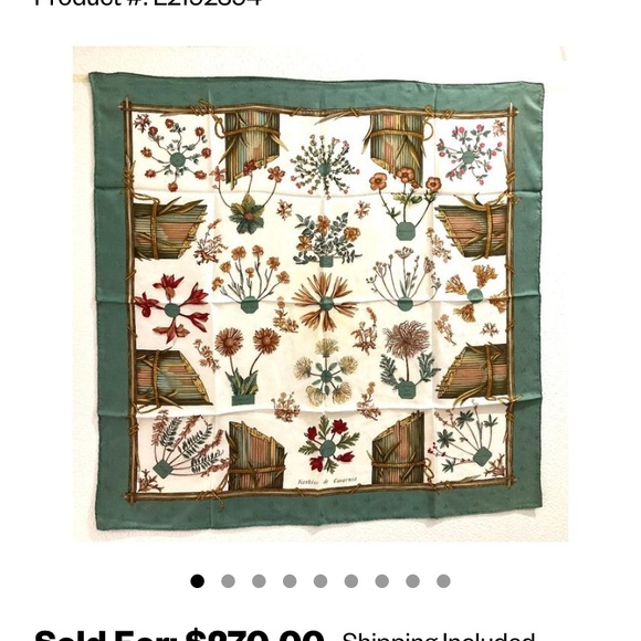 Hermes Herbier de Garvarnie Scarf - Picture 8 of 15